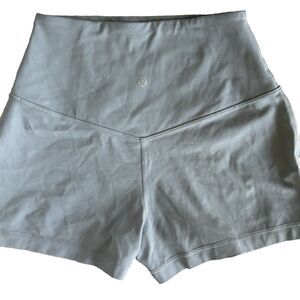 Lululemon Align Shorts With Pockets Size 2 Grey High Rise 3" Inseam